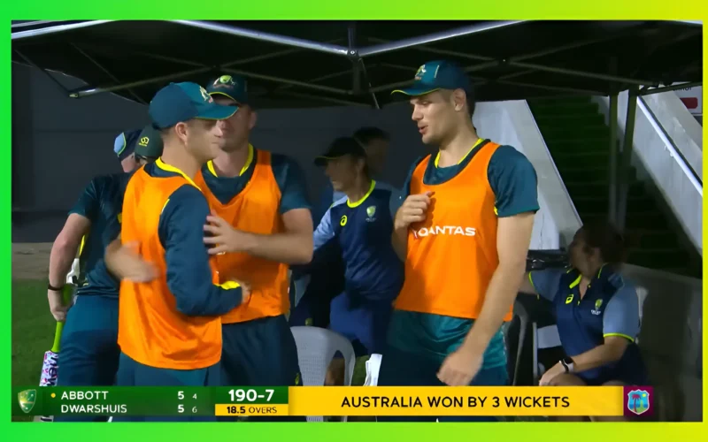 Australia Win 1st T20I