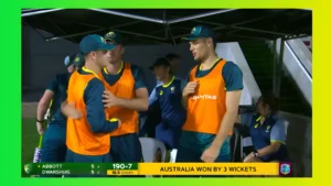 Australia Win 1st T20I