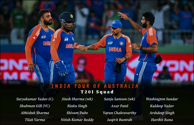 India vs Australia T20I Series 2025 action