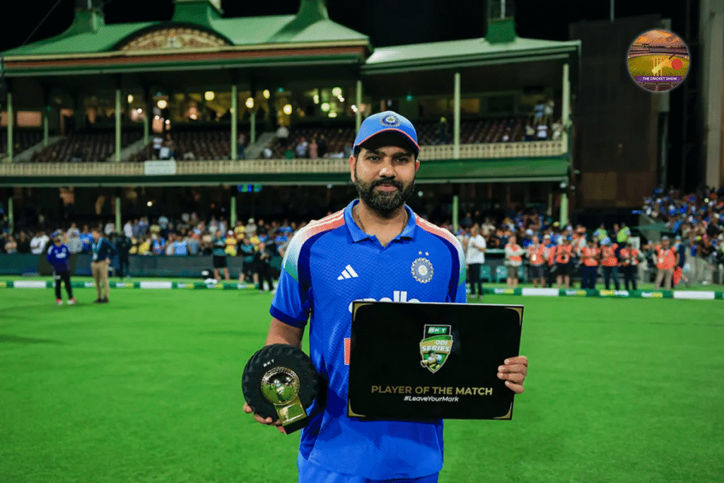 Rohit Sharma with Achievement