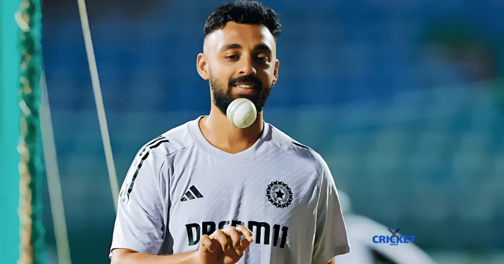 Varun Chakaravarthy Takes Charge as Tamil Nadu Captain for SMAT 2025-26 in a Major and Remarkable Boost Varun Chakaravarthy leading Tamil Nadu cricket team during practice session.