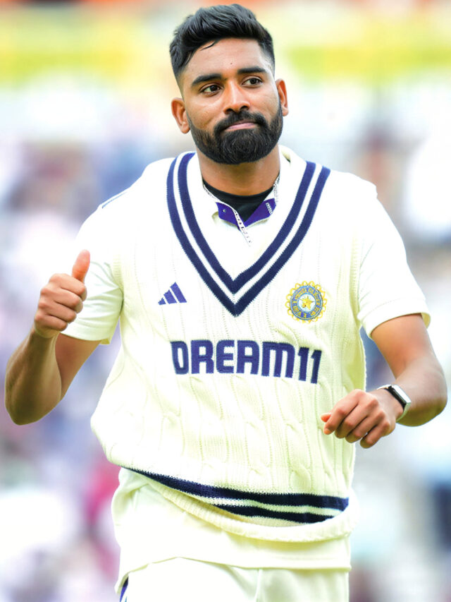 Mohammed Siraj and his iconic celebration