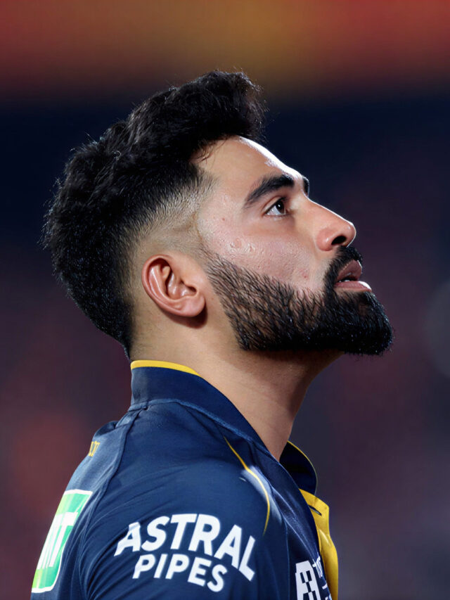 Siraj and Shami share an emotional moment on the field.