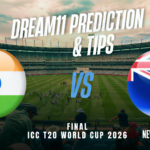 India vs New Zealand Final Dream11 Prediction: Playing XI & Fantasy Tips – T20 World Cup 2026