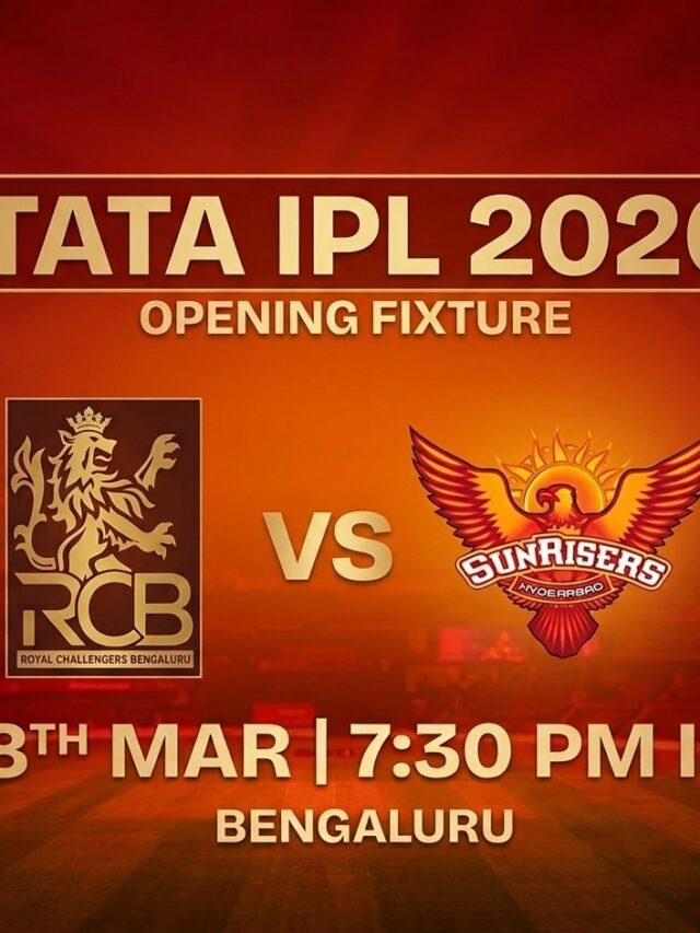 TATA IPL 2026: RCB vs SRH Opening Match Update & Injury News!