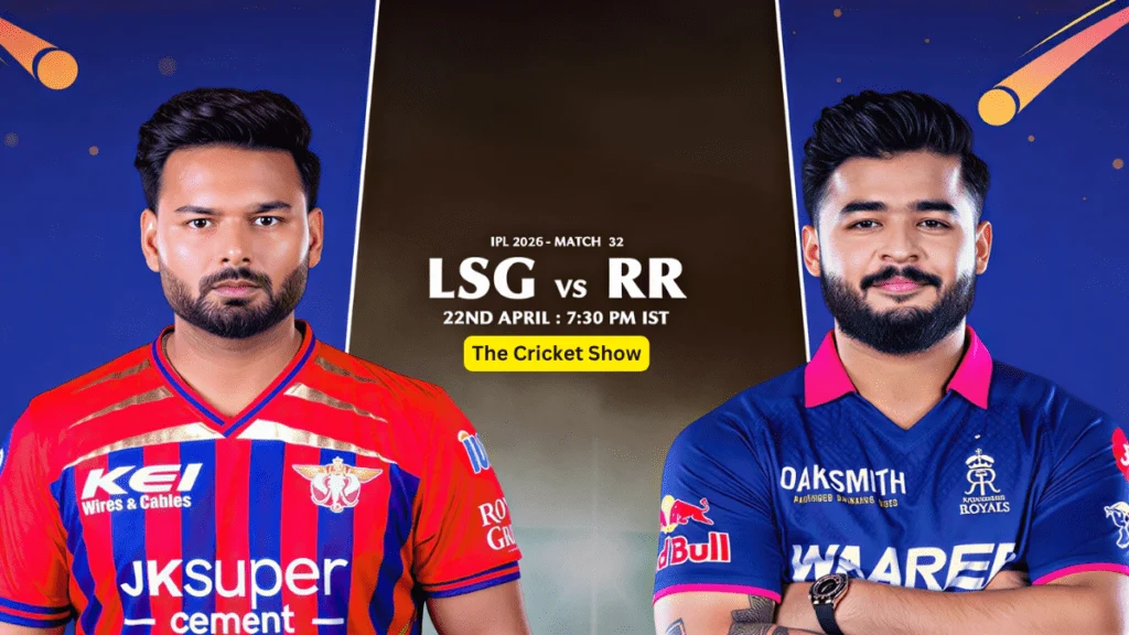 IPL 2026: RR vs LSG Prediction, Playing 11, and Head to Head Records RR vs LSG