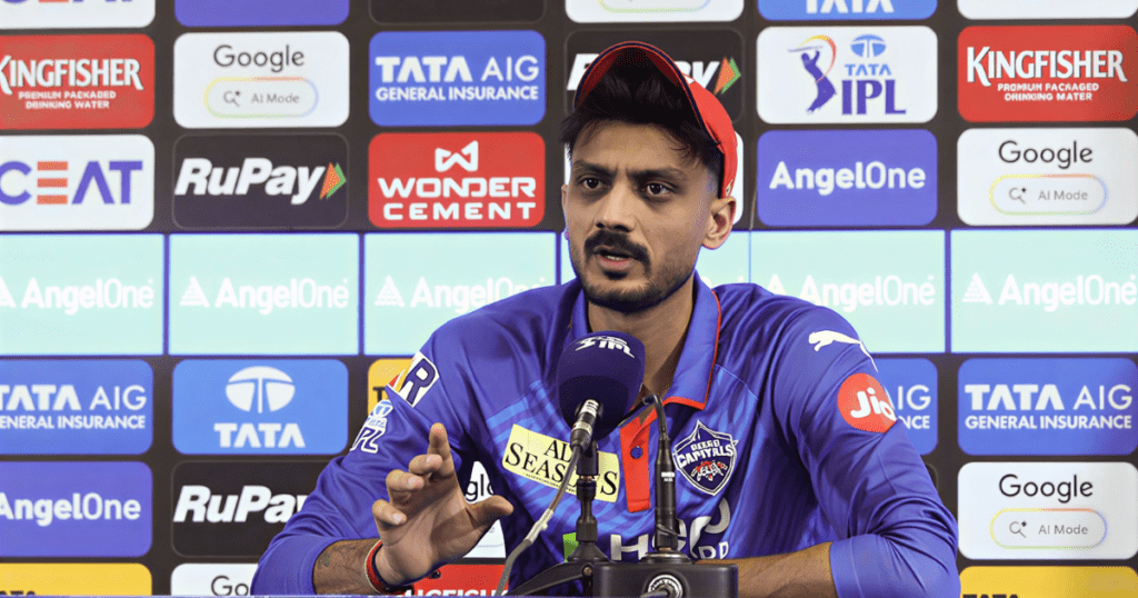 Axar Patel DC vs RCB Reaction