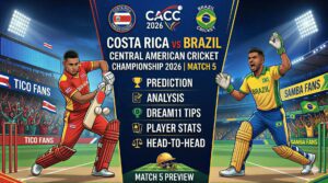 Brazil vs Costa Rica Dream11 Prediction Today: Best Fantasy Team, Captain & Vice-Captain