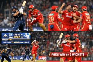 PBKS vs GT Highlights IPL 202
